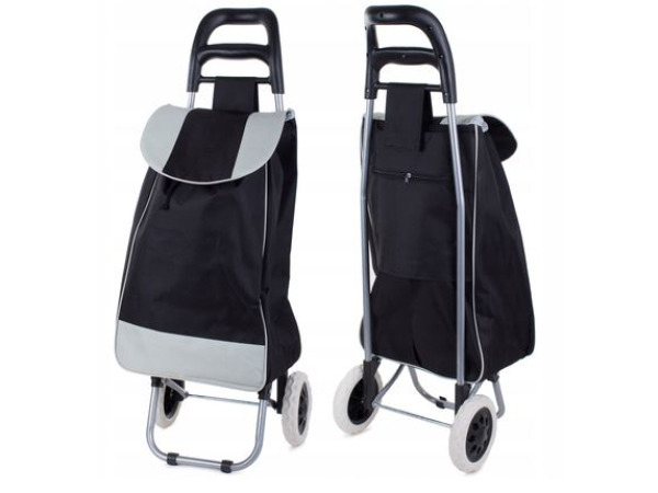Boodschappentas winkelwagen met wielen