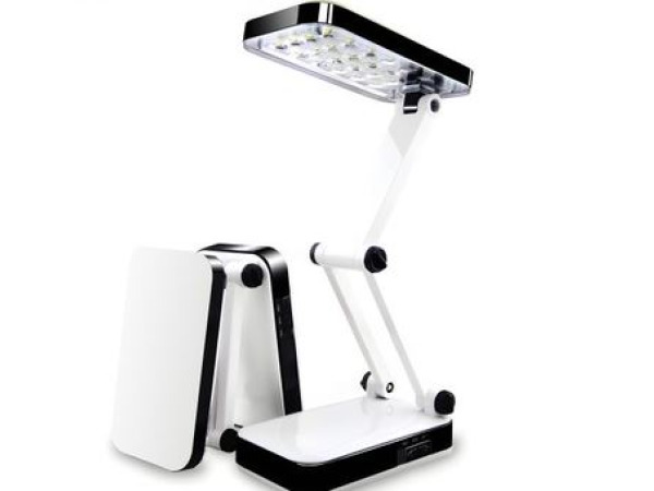Opvouwbare led burolamp 24 leds oplaadbaar