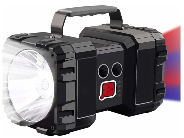 Extreem Heldere Zaklamp, USB Oplaadbaar en powerbank