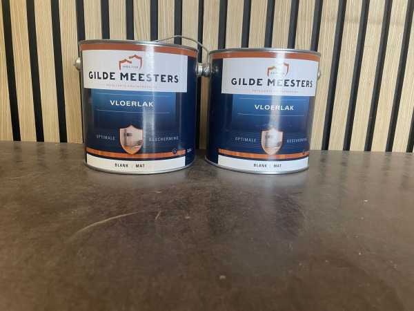 2x Gilde Meesters Vloerlak Blank Mat