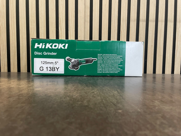 HiKOKI G13BYWQZ haakse slijper 125 mm – 1700W – 230V
