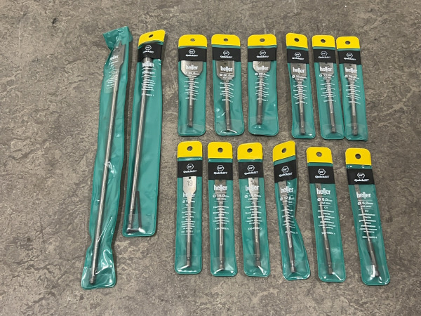 Heller boor- en verleningset 14-delig ø6-20mm