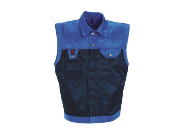Mascot bodywarmer maat L blauw