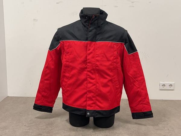 WB pilotenjas maat M rood/zwart
