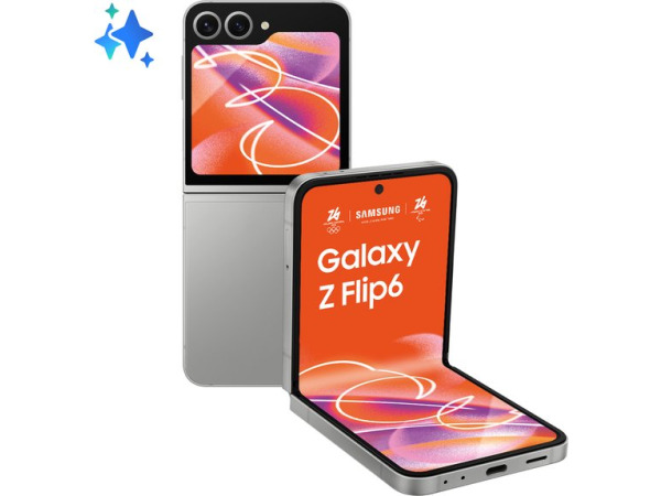 Samsung Galaxy Z Flip6 - 256GB - Silver Shadow