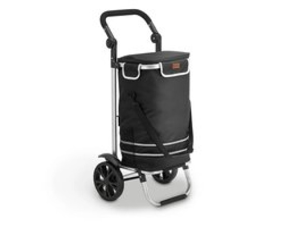 3in1 boodschappentrolley - 56 Liter - Zwart
