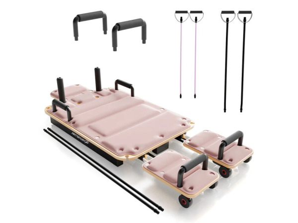 Pilates Reformer Board Movea - opvouwbaar - Rosa