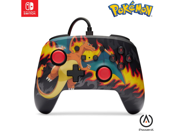 PowerA  bedrade controller Nintendo Switch Charizard