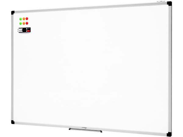 Amazon Basics Magnetisch Whiteboard - 120cm x 90cm