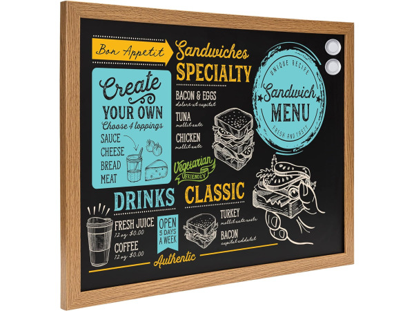 Amazon Basics krijtbord - 43 x 58,4 cm