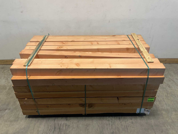 20x Douglas paal geschaafd 200x12x12 cm