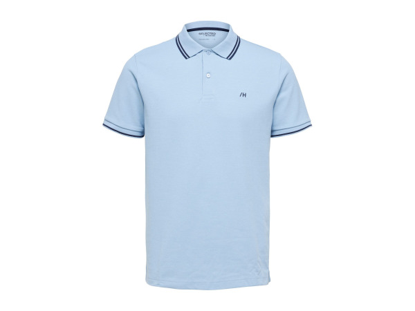 Selected Homme Dante Sport Polo Lichtblauw - S