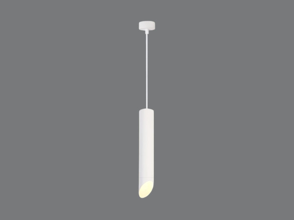 12x GU10 Decoratief Hanglamp cilinder zand wit 30cm