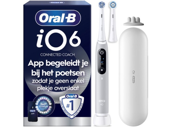Oral-B iO 6 - Elektrische Tandenborstel - Zwart