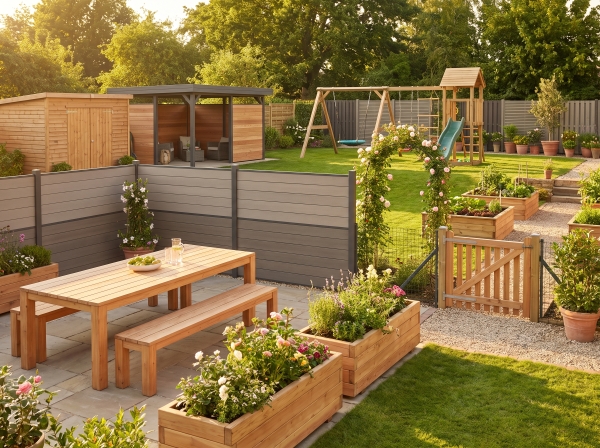 Tuin & Buitenleven – Douglas, Tuinmeubelen, Afscheiding & Speeltoestellen