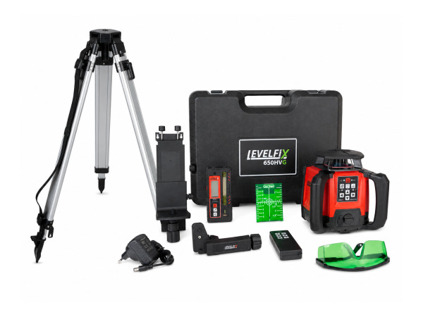 Levelfix bouwlaser groen set met statief 650HVG