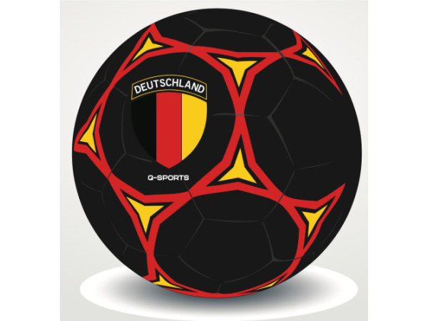 2x Voetbal size 5 , Thema Duitsland