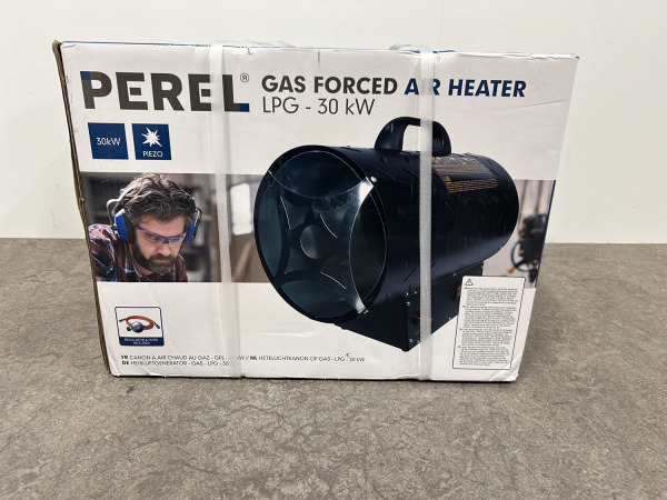 Perel heteluchtkanon op gas LPG 30kW