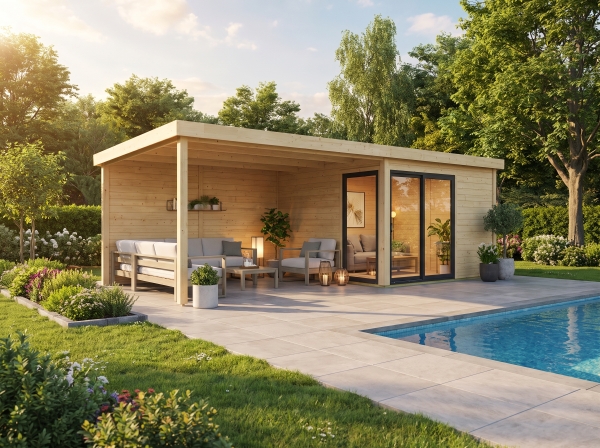 Tuinhuizen & Houten Garages - Verzendveiling!