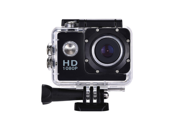 Mini Action Camera 1080P Waterdicht Zwart