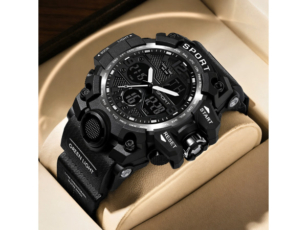 Sport Horloge Heren – Digitaal & Analoog – Waterbestendig
