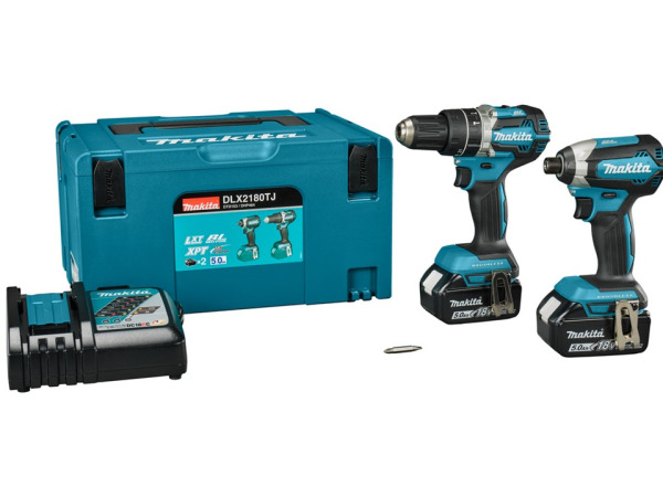 Makita 18V klop-/schroefmachine & slagschroevendraaier