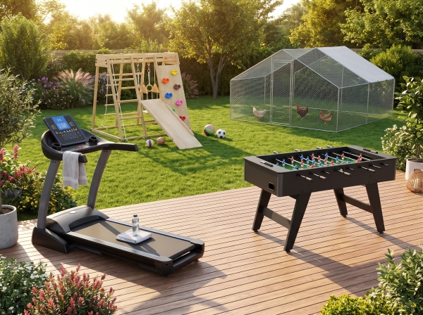 Sport, speelgoed en dieren