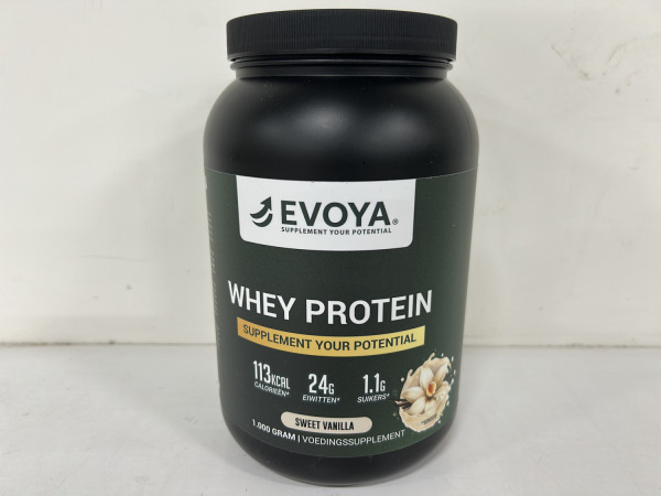 6x Evoya whey protein Sweet vanilla 1000g