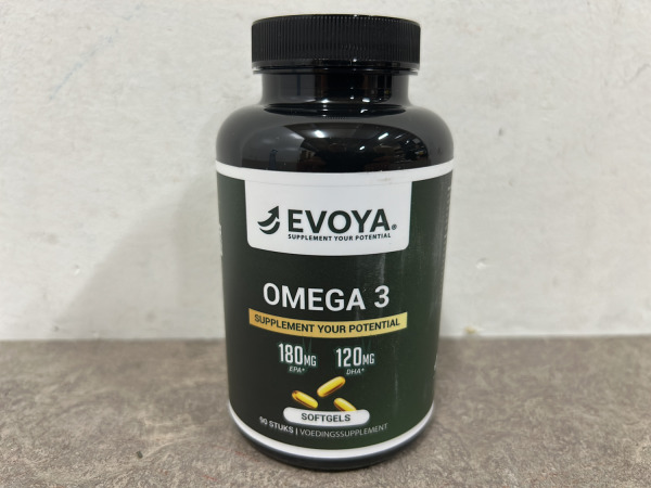 5x Evoya Omega 3 softgels 90 stuks