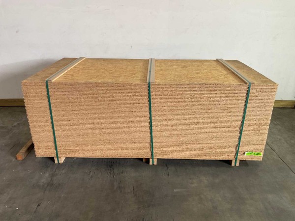 60x OSB plaat mes -en groef 250x125x1,5 cm