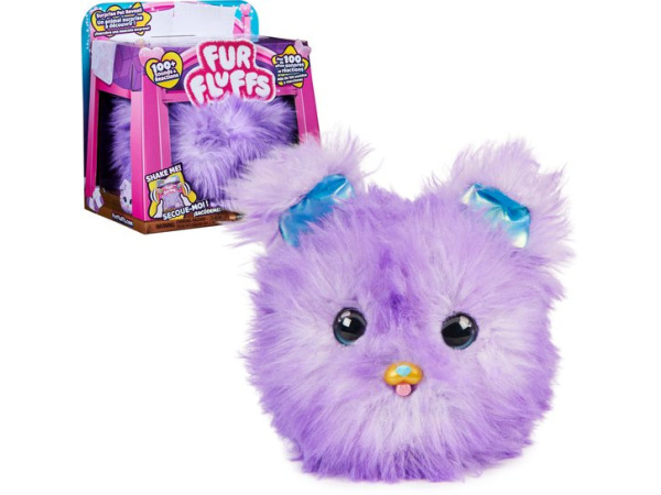 Fur Fluffs - Interactieve Fluffy Knuffel - Paars