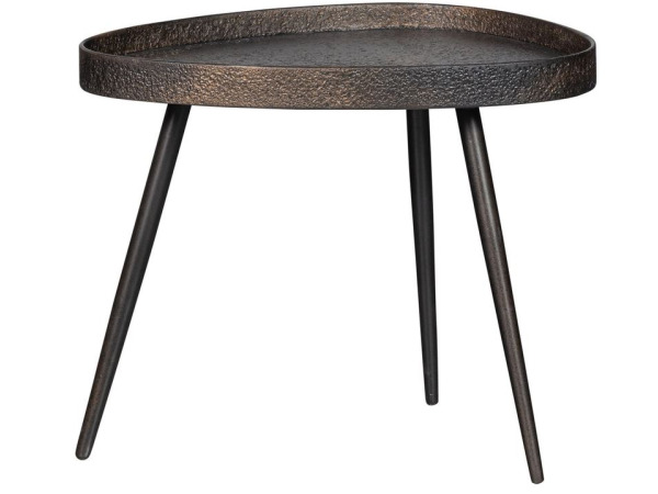 WOOOD Crude 2 Bijzettafels - Zink - Antique Bronze 