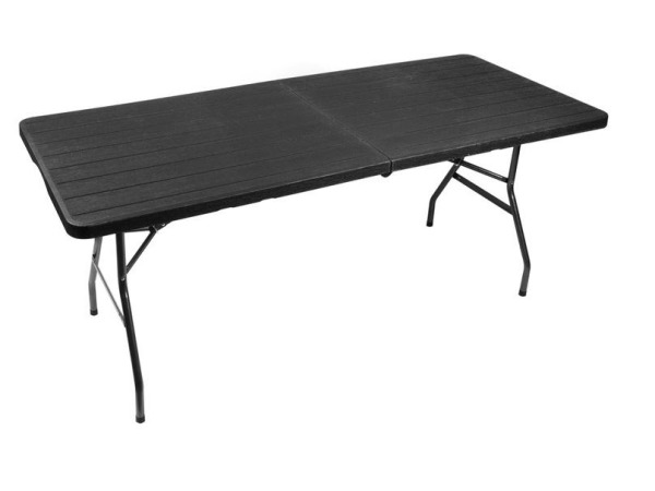 Gardlov Opvouwbare tuintafel zwart 180cm
