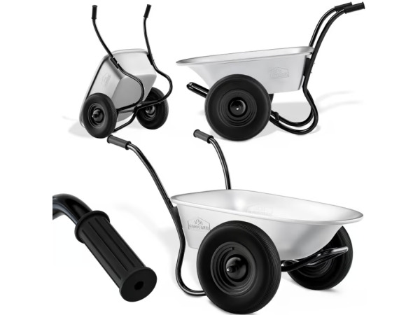 Kruiwagen met 2 luchtbanden - 100 liter - 150 kg