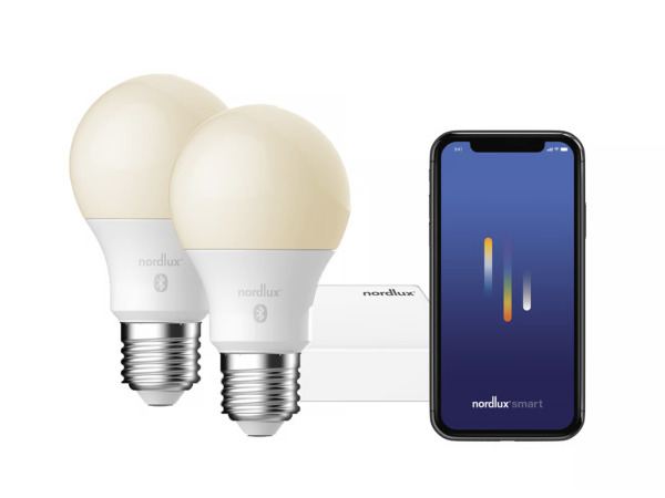 3x Nordlux Led lamp 2-pack Smart Start kit E27