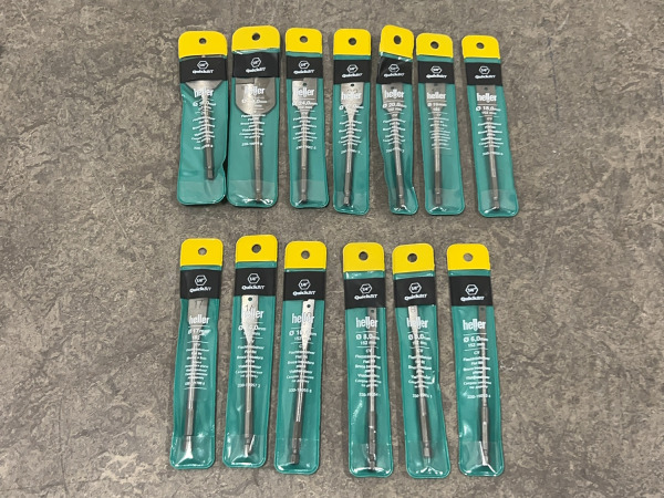 Heller freesboor set 13-delig
