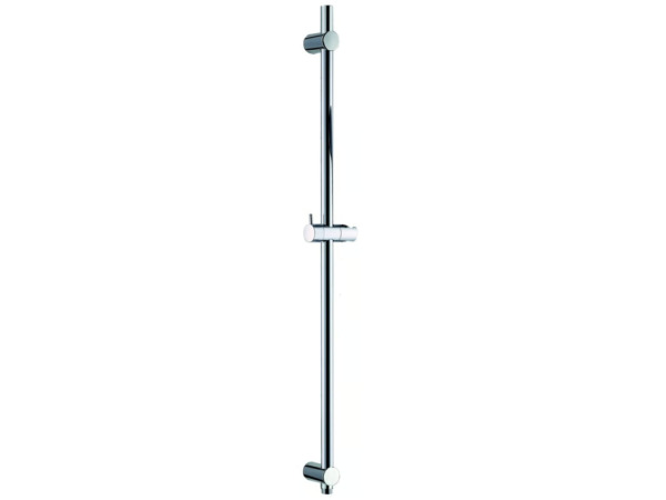 Alterna glijstang 90cm met waterinlaat chroom