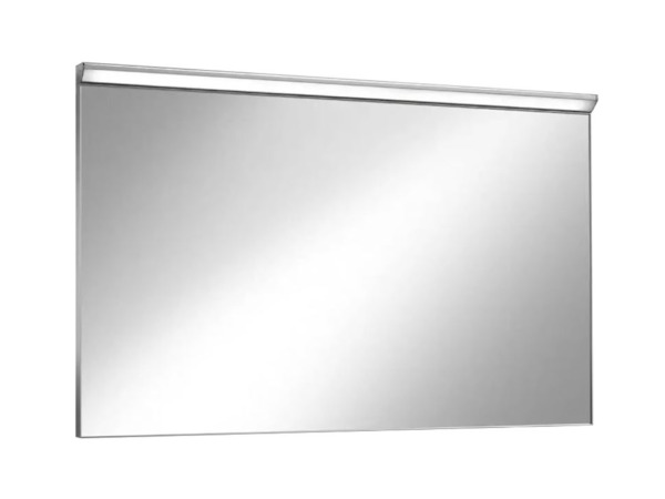 Novio spiegel 100x60cm met ledverlichting Wessel zilver