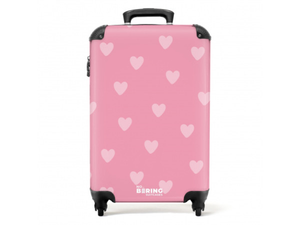 Koffer handbagage hartjesritme