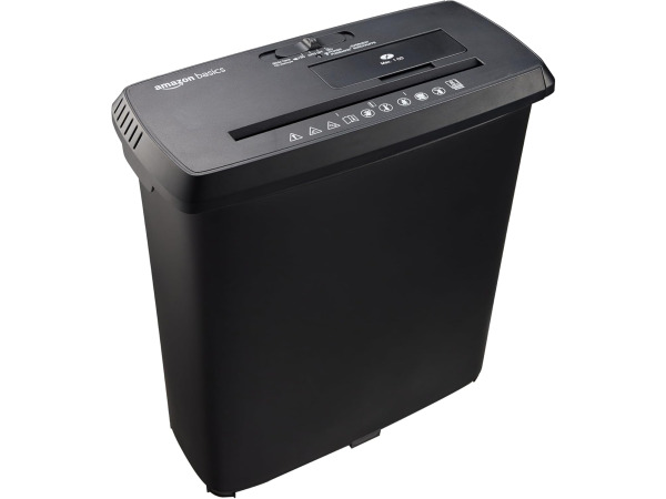Amazon Basics papiervernietiger - 8 vellen (Engelse stekker)
