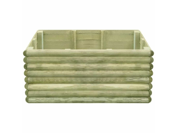 Grenen bloembak geïmpregneerd - 156x106x48 cm
