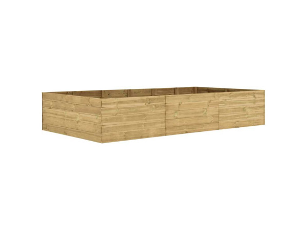 Grenen bloembak geïmpregneerd 450x100x54cm
