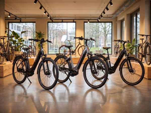 Verzendveiling kwaliteit e-bikes merken: Superior, Granville en Corratec
