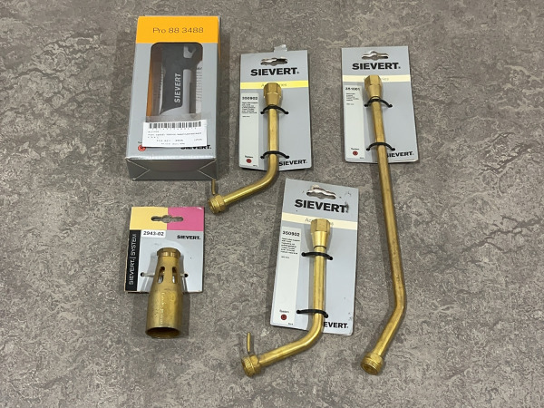Sievert Pro 88 gasbrander accessoire-set 5-delig