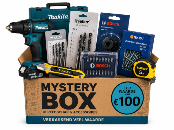 Mysterybox Gereedschap ± 100
