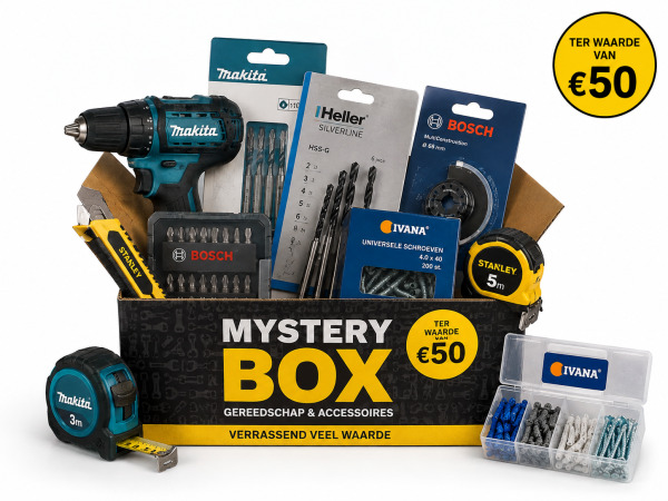 Mysterybox Gereedschap ± 50