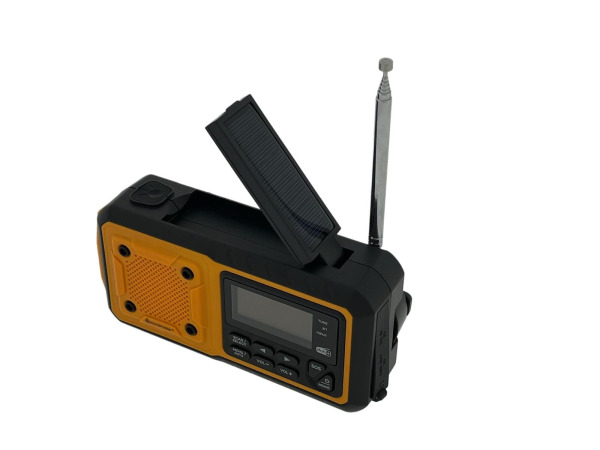 Compacte DAB+ Nooradio met ingebouwde accu