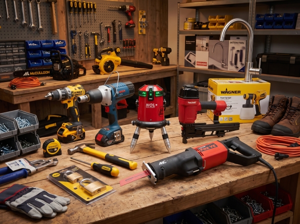 A-merk machines en gereedschappen | DeWalt, Stanley, Yale, McCulloch en meer!