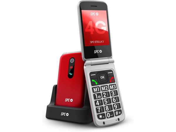SPC Stella 3 – 4G mobiele telefoon met grote toetsen