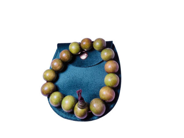 Tibetaanse 'Green Sandalwood' Mala Armband